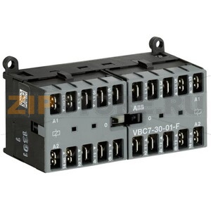 Миниконтактор VВC7-30-01-F, 12 A, 400 B, AC3, катушка: 24 В/DС ABB GJL1313903R0011 
