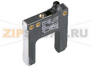 Щелевой фотодатчик Photoelectric slot sensor GLP30-RT/40b/102/123/143 Pepperl+Fuchs Описание оборудованияPhotoelectric slot sensor, plastic housing, 30 mm slot width, red light, light/dark on, DC version, NPN output, external Teach-In, M8 plug, 4-pin