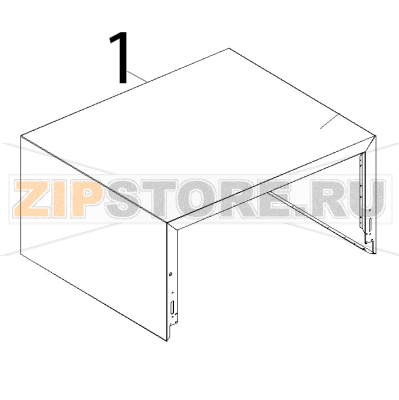 Mantello inox L.M. elena Unox XF 183 Mantello inox L.M. elena Unox XF 183Запчасть на деталировке под номером: 1