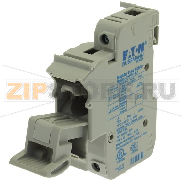 Держатель предохранителя, 32 A, DC 1500 В, 14x51 мм, 1P, IEC UL Eaton 1P 14x51 PV Fuse Holder 