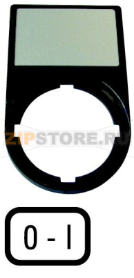 Держатель + шильдик, 0-I Eaton M22S-ST-X89 