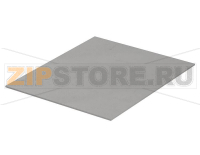 Плата передняя, 2 mm, алюминий, прозрачно анодированный Bopla BO FP 30036