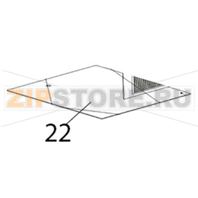 Botom board Hurakan HKN-IMF15 Botom board Hurakan HKN-IMF15Запчасть на деталировке под номером: 22