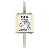 Предохранитель, 40 A, AC 690 В, 200 кА, DIN 1, 45x45x104 мм, aR, DIN, IEC Eaton FUSE 40A 690V 1