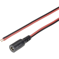 Гнездо низковольтное 2.5 мм, 5.5 мм, 2 м, 1 шт TRU Components 1582271