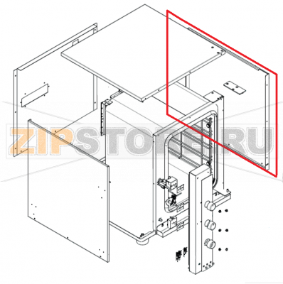 Fianco dx per forno modd. 5t 2/3 gn Tecnoeka EKF 523 UD Fianco dx per forno modd. 5t 2/3 gn Tecnoeka EKF 523 UDЗапчасть на сборочном чертеже под номером:&nbsp;30213840Название запчасти на итальянском языке:&nbsp;Fianco dx per forno modd. 5t 2/3 gn Tecnoeka EKF 523 UD