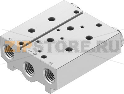 Плита для блочного монтажа Festo VABM-B10-25S-G38-2 
