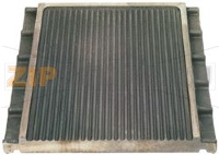 ЖАРОЧНАЯ ПОВЕРХНОСТЬ 430Х395 ММ, РЕБРИСТАЯ