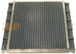 ЖАРОЧНАЯ ПОВЕРХНОСТЬ 430Х395 ММ, РЕБРИСТАЯ 