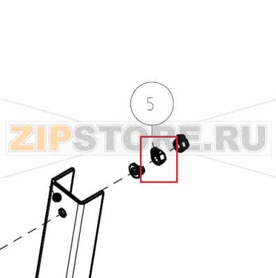 Dado M8 Zn UNI 5588 Imesa ES 10                 Dado M8 Zn UNI 5588 Imesa ES 10Запчасть на сборочном чертеже под номером: 5Название запчасти на итальянском языке: Dado M8 Zn UNI 5588 Imesa ES 10