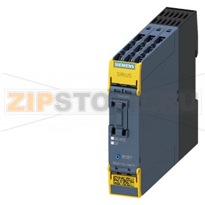 БАЗОВЫЙ МОДУЛЬ РЕЛЕ БЕЗОПАСНОСТИ SIRIUS СЕРИИ 3SK2, 10 F-DI, 2 F-DQ, 1 DQ, 24В DC, ПАРАМЕТРИРОВАНИЕ С ПОМОЩЬЮ SIRIUS SAFETY ES, ШИРИНА 22.5MM, ВИНТОВЫЕ КЛЕММЫ, СООТВЕТСТВУЕТ ТРЕБОВАНИЯМ ДО SIL3 (IEC 61508), ДО УРОВНЯ БЕЗОПАСНОСТИ PL E (ISO 13849-1) , РАСШ 