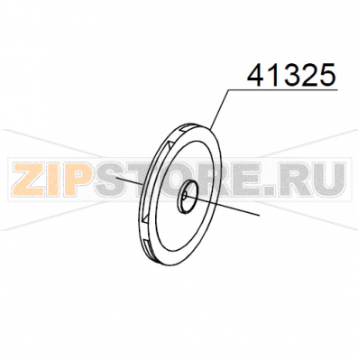 Pump rotor DIHR LP3 S Plus Pump rotor DIHR LP3 S PlusЗапчасть на деталировке под номером: 41325Название запчасти на английском языке: Pump rotor DIHR LP3 S Plus