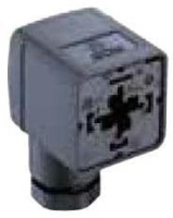 Соединитель круглый, 2+PE Hirschmann GDM21AQ-A0U-1KK