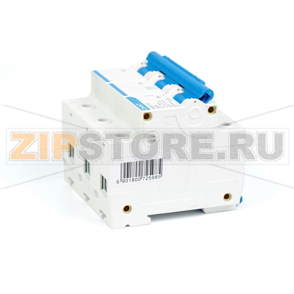 Выключатель автоматический 100 А, 10 кA, 3 полюса Chint NXB-125 