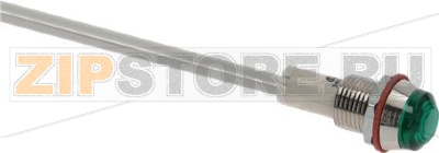 СВЕТОВОЙ ИНДИКАТОР, ЗЕЛЕНЫЙ, 250 В 