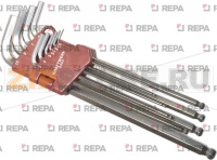 JEU DE 10 CLES MALES COUDEES