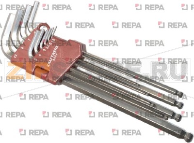 JEU DE 10 CLES MALES COUDEES 