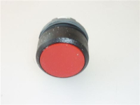 PULSANTE RASATO OPACO ROSSO ø 29 mm ABB