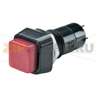 Кнопка 250 В/AC, 1.5 А, 1 x выкл/вкл, с фиксацией, 1 шт SCI R13-23B-05RT 