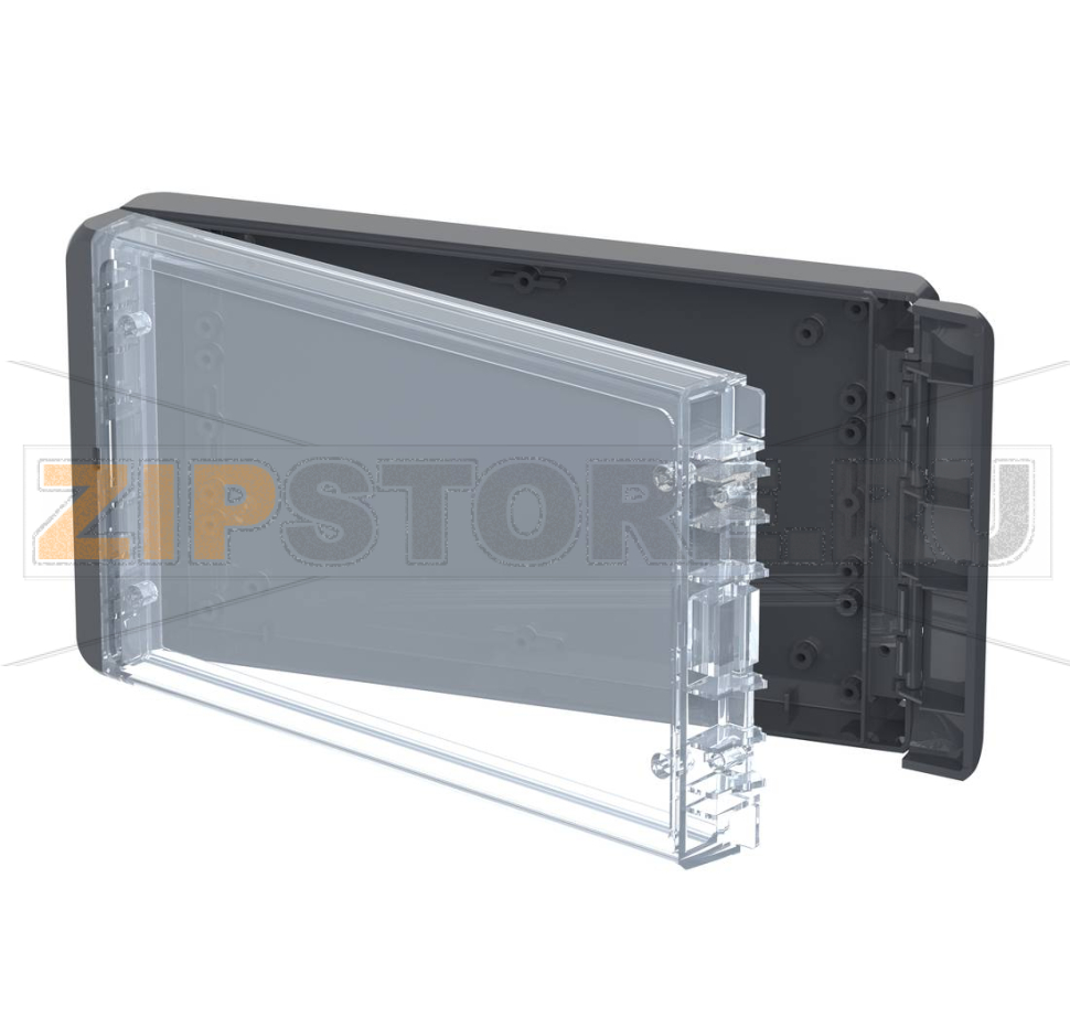 Корпус, 231x125x40 мм, поликарбонат UL 94 V0, прозрачная крышка Bopla B 221304 PC-V0-G 7024 