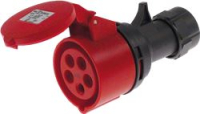 ELECTRICAL SOCKET 3-PIN+N+T 16A