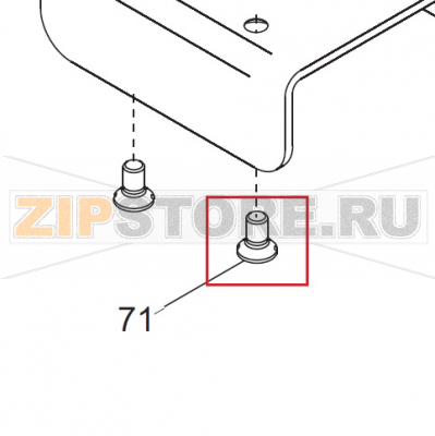 Vite tspei din 7991 M 5X10 Apach ASV2 Vite tspei din 7991 M 5X10 Apach ASV2Запчасть на деталировке под номером: 71Название запчасти Apach на французском языке: Vite tspei din 7991 M 5X10 Apach ASV2