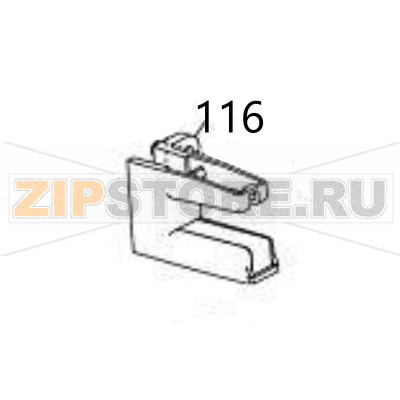 Sensor bracket (jump) Sato DR308e Sensor bracket (jump) Sato DR308eЗапчасть на деталировке под номером: 116Название запчасти на английском языке: Sensor bracket (jump) Sato DR308e.