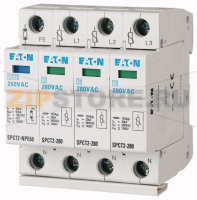 Ограничитель перенапряжения, 1+N полюс Eaton SPCT2-280-3+NPE
