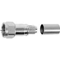 Разъем F, 75 Ом, 1 шт Telegärtner J01600A0009