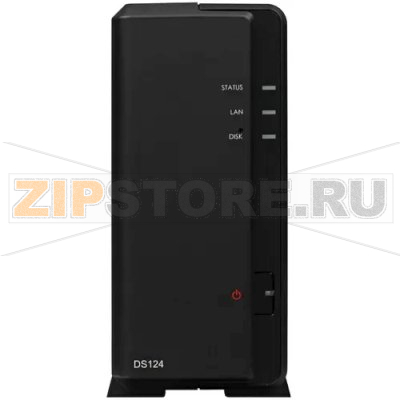 Накопитель сетевой 1 Гб, DDR4, 1xRJ-45 Synology DS124 