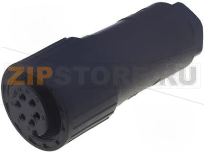 Разъем круглый 10 А, 50 В, IP67, 6 контактов Hirschmann CM 06 EA 14S-6 S 
