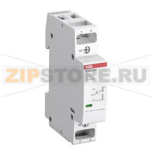 Контактор модульный с ручным управлением, EN20-20N-06 ABB 1SBE122111R0620 