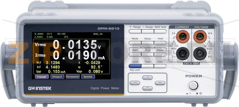 Анализатор качества электроэнергии, 1 фаза GW Instek GPM-8213G 
