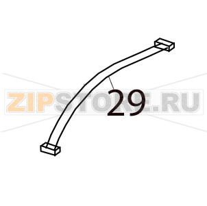 Cutter DRV harness B Toshiba TEC SP40II Cutter DRV harness B Toshiba TEC SP40IIЗапчасть на деталировке под номером: 29