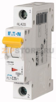 Выключатель автоматический 25А, кривая откл. D, 1 полюс, откл. способ. 10 кА Eaton PL7-D25/1