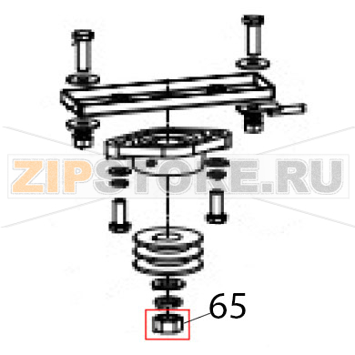Hex nut Hurakan HKN-20SN Hex nut Hurakan HKN-20SNЗапчасть на деталировке под номером: 65