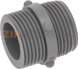 NIPPLES OF PLASTIC ø 3/4Mx3/4M 