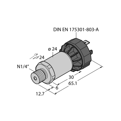 Датчик давления Turck PT200PSIG-2003-I2-DA91 