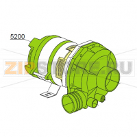 Pompa lavaggio 0,75Hp - 440V/3/60Hz DIHR GS 50