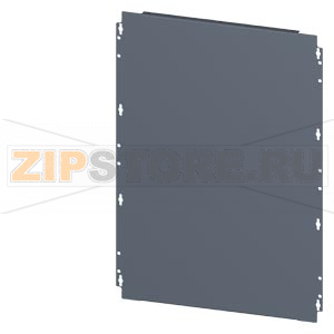 SIVACON, mounting plate, Quick assembly with screws, H: 800 mm, W: 600 mm, zinc-plated Siemens 8MF1860-2AA02-0 