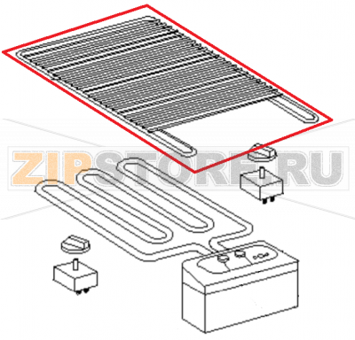Grid Roller Grill 140 D  Grid Roller Grill 140 DЗапчасть на 