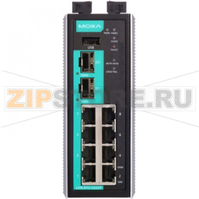 Маршрутизатор MOXA EDR-810-VPN-2GSFP 