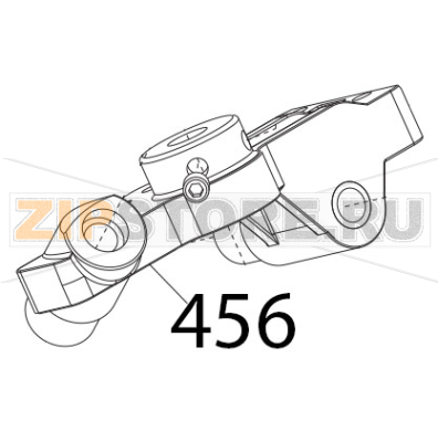 Corpo af. LNR pressof. LAV Sirman Palladio 350 Corpo af. LNR pressof. LAV Sirman Palladio 350Запчасть на деталировке под номером: 456