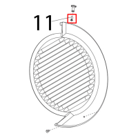 Vite TSP-DIN963, M4x12 Sirman Palladio 350 Automec