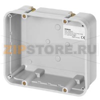 Короб UP 588/E01, врезной для монтажа информационных панелей UP 588 Siemens 5WG1588-8EB01