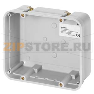 Короб UP 588/E01, врезной для монтажа информационных панелей UP 588 Siemens 5WG1588-8EB01 
