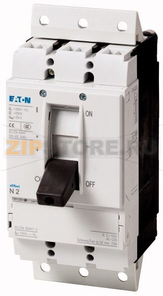 Выключатель-разъединитель втычной, 160А, 3 полюса, 3 позиции Eaton N2-160-SVE 