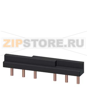 СОЕДИНИТЕЛЬНЫЙ МОДУЛЬ СВЕРХУ ДЛЯ КОНТАКТОРНОЙ СБОРКИ S2.S2 С 10 MM ИНТЕРВАЛОМ МЕЖДУ КОНТАКТОРАМИ, ПАРАЛЛЕЛЬНОЕ СОЕДИНЕНИЕ ФАЗ Siemens 3RA1933-3D 