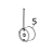 Label spindle DC motor TSC MX241P