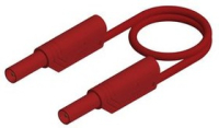 Провод тестовый 2 м, красный Hirschmann MLS SIL WS 200/1 RED